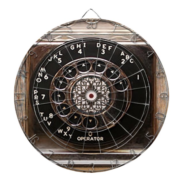 Telefon Antiquitätentelefon robuste Dartscheibe (vorne)