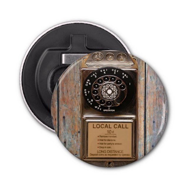 Telefon Antiquitätentelefon robuste Flaschenöffner (Vorderseite)
