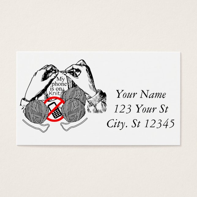 Telefon auf Strick Thunder_Cove (Vorderseite)