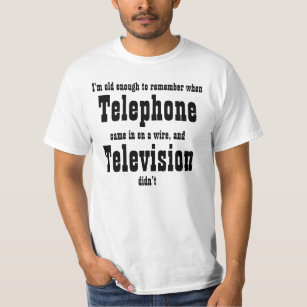 Telefon/Fernsehen T-Shirt