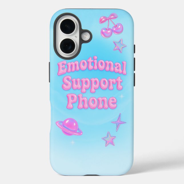 Telefon für emotionale Unterstützung Case-Mate iPhone Hülle (Rückseite)