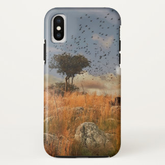 Telefon / iPad Gehäuse einsam Bäume und Vögel Case-Mate iPhone Hülle