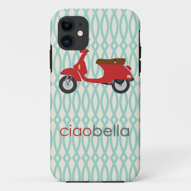 Telefon-Kasten Ciao Bella Case-Mate iPhone Hülle (Rückseite)