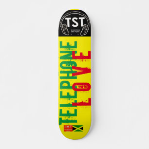 TELEFON LIEBE Skateboard, 7¾ Zoll Deck Skateboard