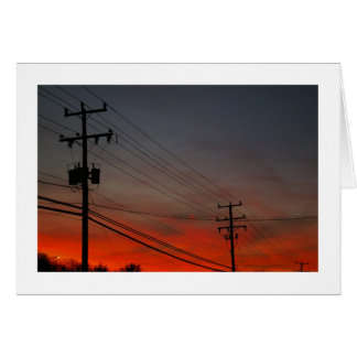 Telefon-Pole Sunset