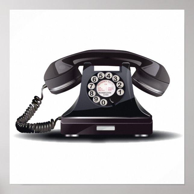 Telefon Poster (Vorne)