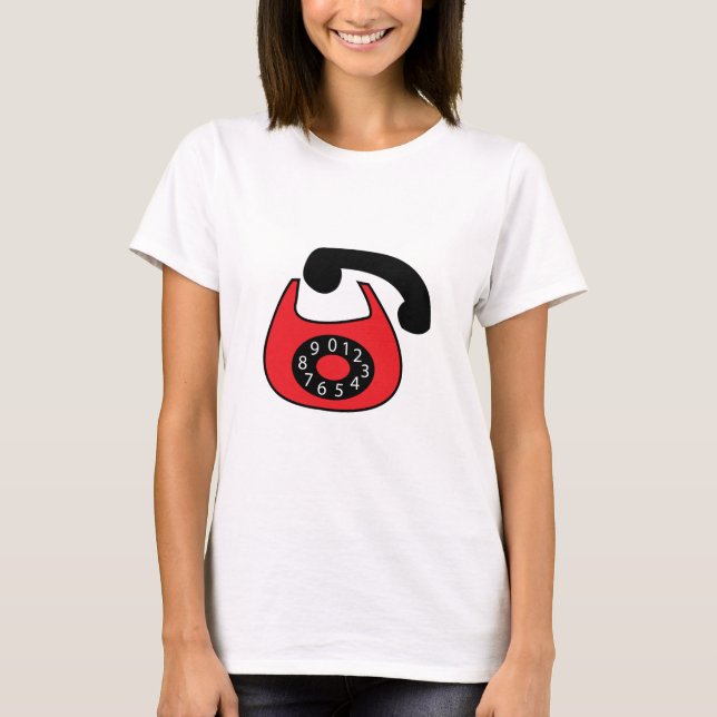 Telefon T-Shirt (Vorderseite)