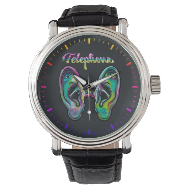 Telefon Tasse Armbanduhr (Vorderseite)