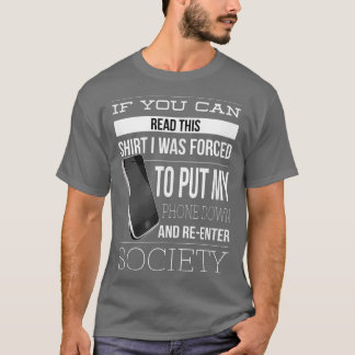 Telefonabfrage lustig T Smartphone Addict Hu T-Shirt