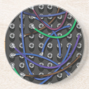 Telefonaustauschkabel Getränkeuntersetzer