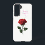 TelefonCase Samsung Galaxy Hülle<br><div class="desc">Mit dieser eleganten, blumengeschmückten Softcase fügen Sie Ihrem Telefon eine Touch der Schönheit der Natur hinzu. Mit einem zarten, blühenden Design auf einem sauberen, weißen Hintergrund, bringt dieses Gehäuse sowohl Charme als auch Schutz. Aus langlebigem, flexiblem Material gefertigt, um Ihr Handy gegen alltägliche Stöße und Kratzer zu schützen - ideal...</div>
