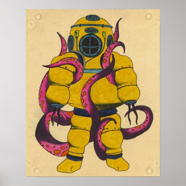 Telefondrucken Poster (Vorne)