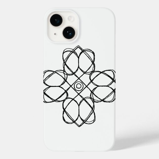 Telefongehäuse, Cross Design Case-Mate iPhone Hülle (Rückseite)