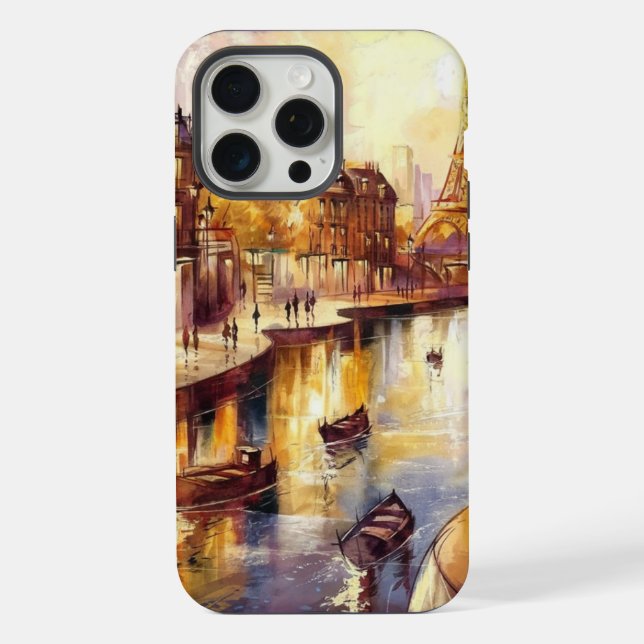Telefongehäuse in Venedig iPhone Hülle (Rückseite)