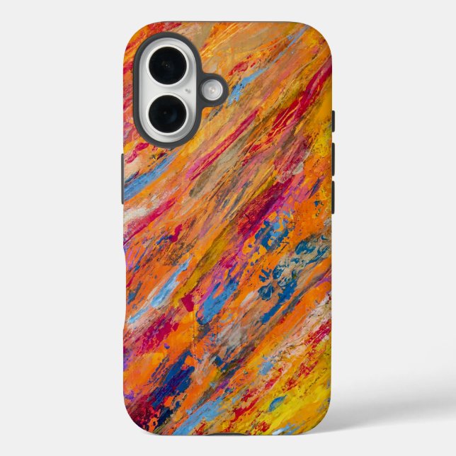 Telefonhülle - mehrfarbig - gemustert Case-Mate iPhone hülle (Rückseite)