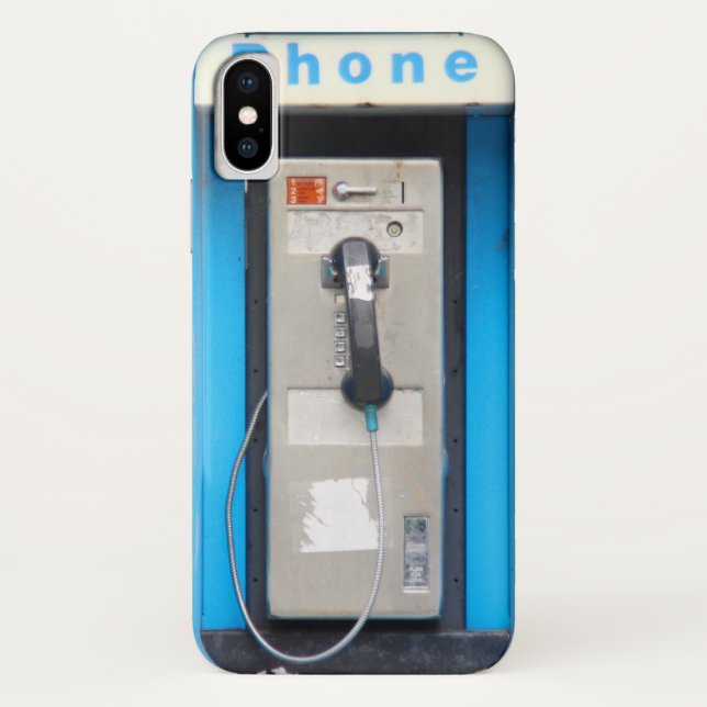 Telefonkabine Case-Mate iPhone Hülle (Rückseite)