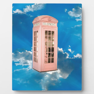 Telefonkabine Fotoplatte