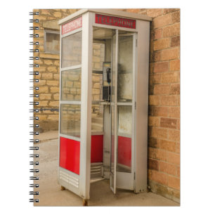 Telefonkabine - Pay Phone - Payphone - Public Phon Notizblock