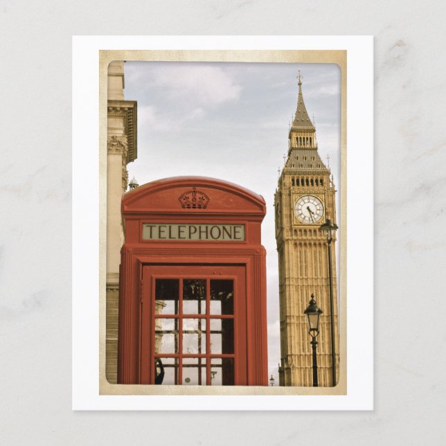 Telefonkabine und Turm des Big Ben Flyer (Vorne)