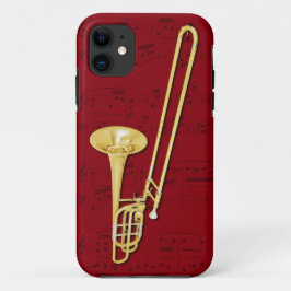 Telefonkasten des Trombone (Baß). Auswahlfarbe Case-Mate iPhone Hülle