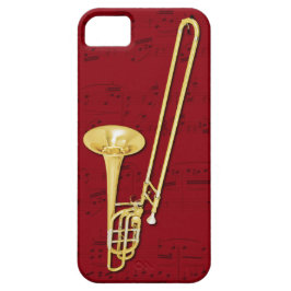Telefonkasten des Trombone (Baß). Auswahlfarbe Case-Mate iPhone Hülle