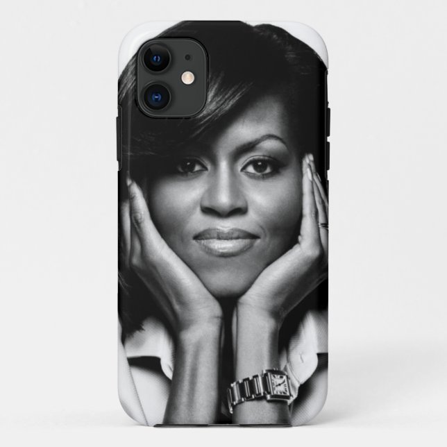 Telefonkasten MICHELLE OBAMA Case-Mate iPhone Hülle (Rückseite)