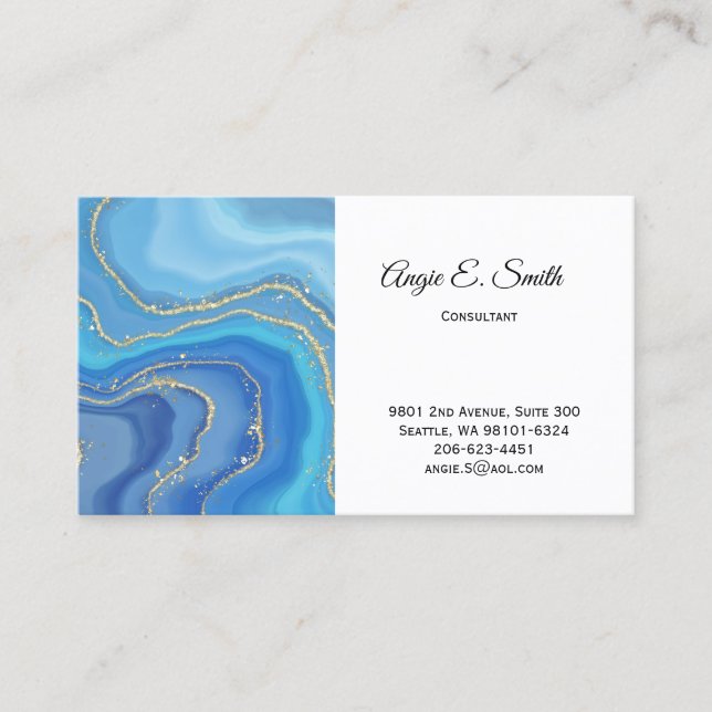 Telefonnummerkarte (Vorderseite)