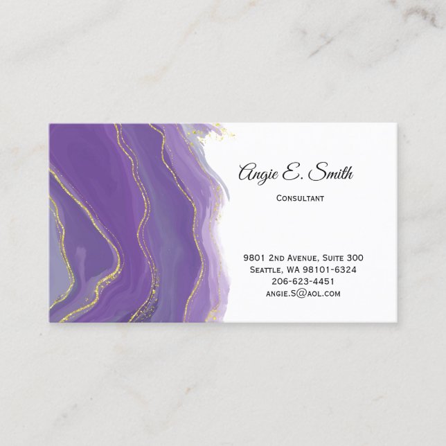 Telefonnummerkarte (Vorderseite)