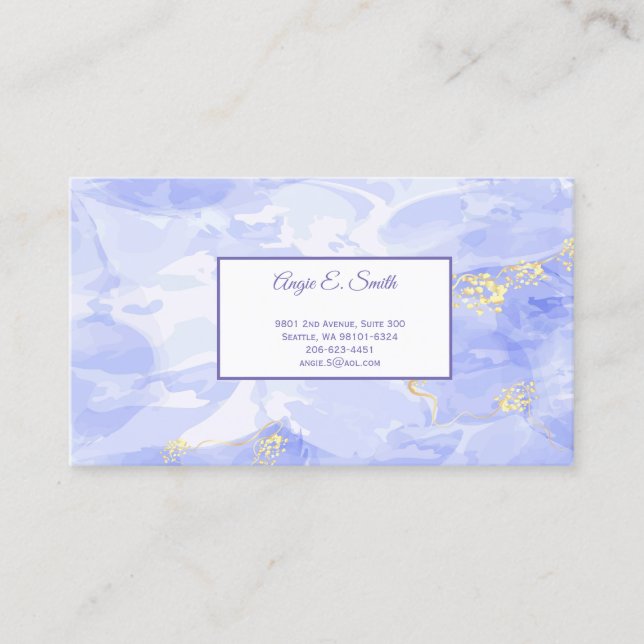 Telefonnummerkarte (Vorderseite)