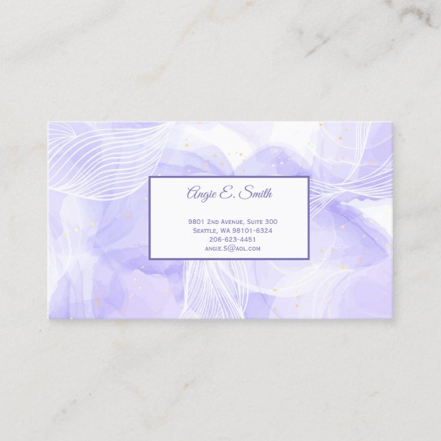 Telefonnummerkarte (Vorderseite)