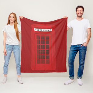 Telefonzelle Fleecedecke