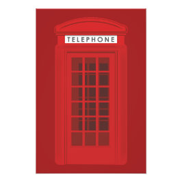 Telefonzelle Fotodruck