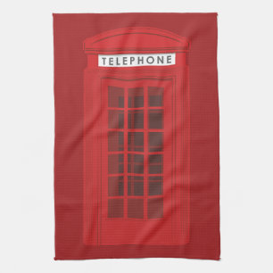 Telefonzelle Geschirrtuch