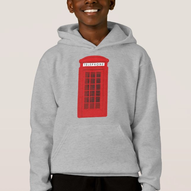 Telefonzelle Hoodie (Vorderseite)