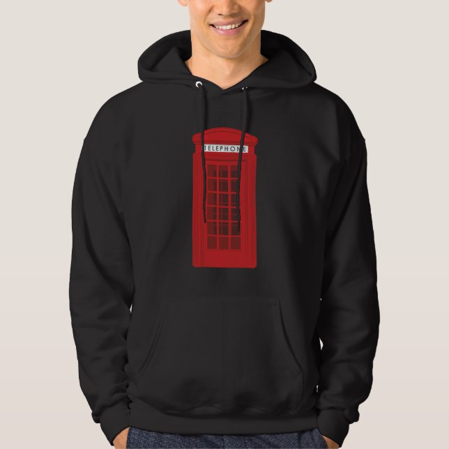 Telefonzelle Hoodie (Vorderseite)