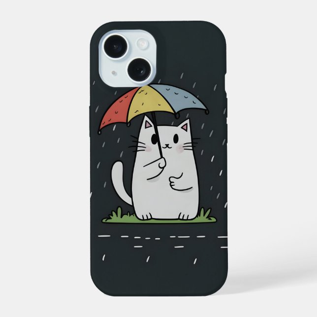 Telefonzelle iPhone 15 Hülle (Rückseite)