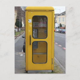 Telefonzelle Postkarte