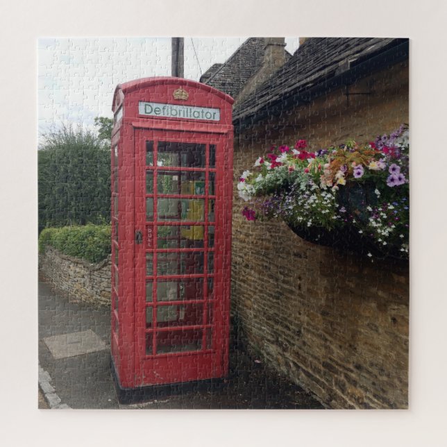 Telefonzelle Puzzle (Vertikal)