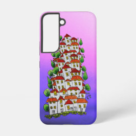 Telefonzelle S22 (Doodle - Hand gezeichnet) Samsung Galaxy Hülle