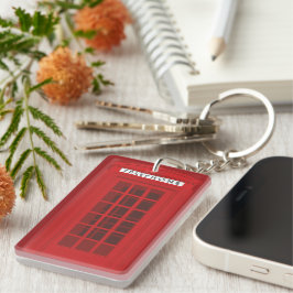 Telefonzelle Schlüsselanhänger