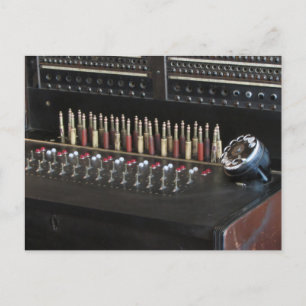 Telefonzentrale Postkarte