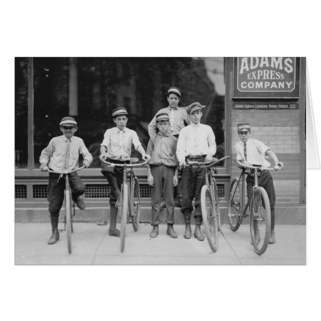 Telegram Messenger Boys, 1911 (Vorderseite (Horizontal))