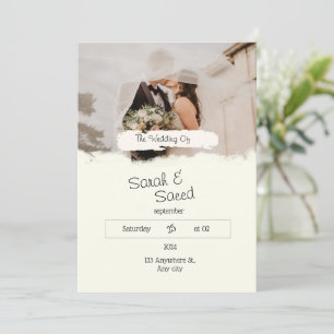 Telegram "Traumhochzeit" Einladung