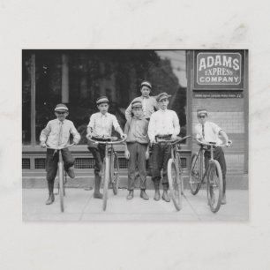 Telegrammboten, 1911 postkarte