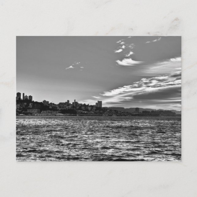 Telegraph Hill San Francisco Ca. Postkarte (Vorderseite)
