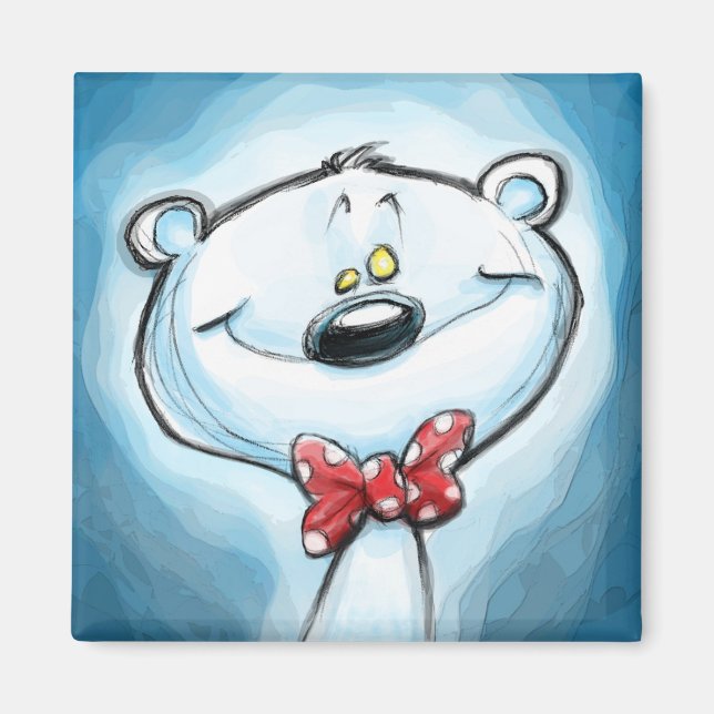 Telemahos, der Eisbärenmagnet Magnet (Vorne)