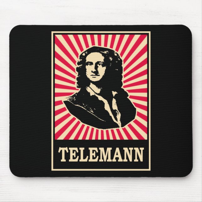 Telemann Mousepad (Vorne)