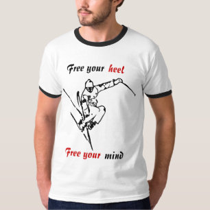 Telemark Skier T - Shirt