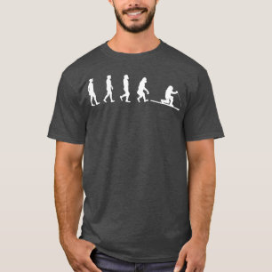 Telemark Skiing Evolution T-Shirt