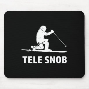 Telemark Skiing Snob Mousepad